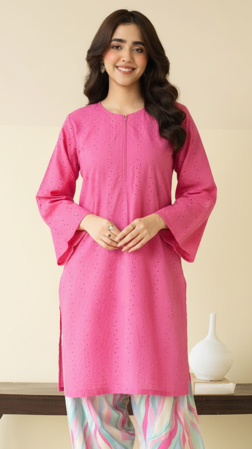 Blush Chicken Kari Farshi Shalwar