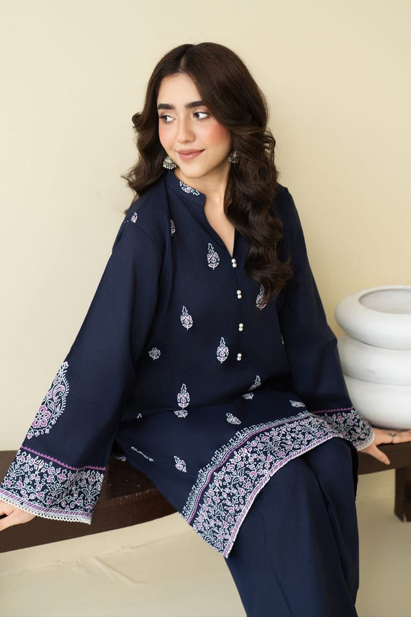 Nida Embroidered Cord Set
