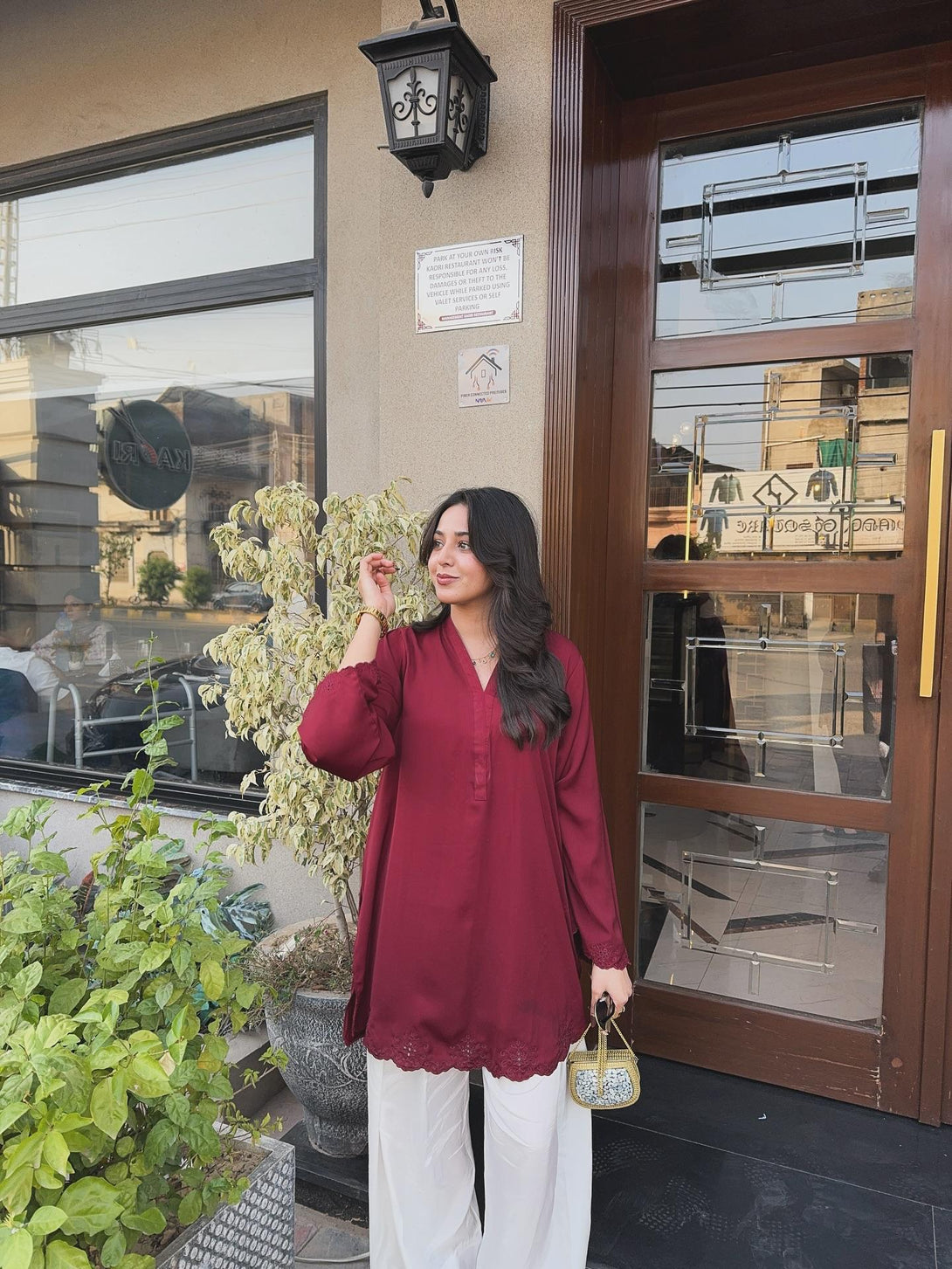 Afsha Emb Farshi Shalwar Set – Merajora