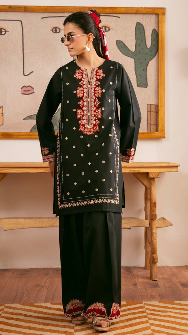 Shadow Embroidered Set