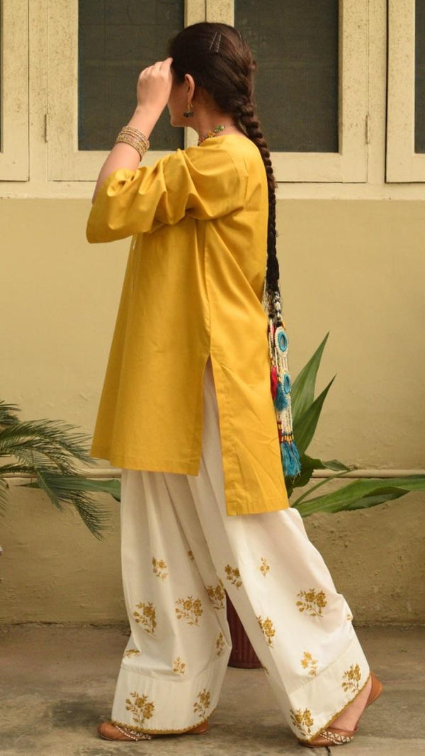 Ladli Emb Shalwar Set