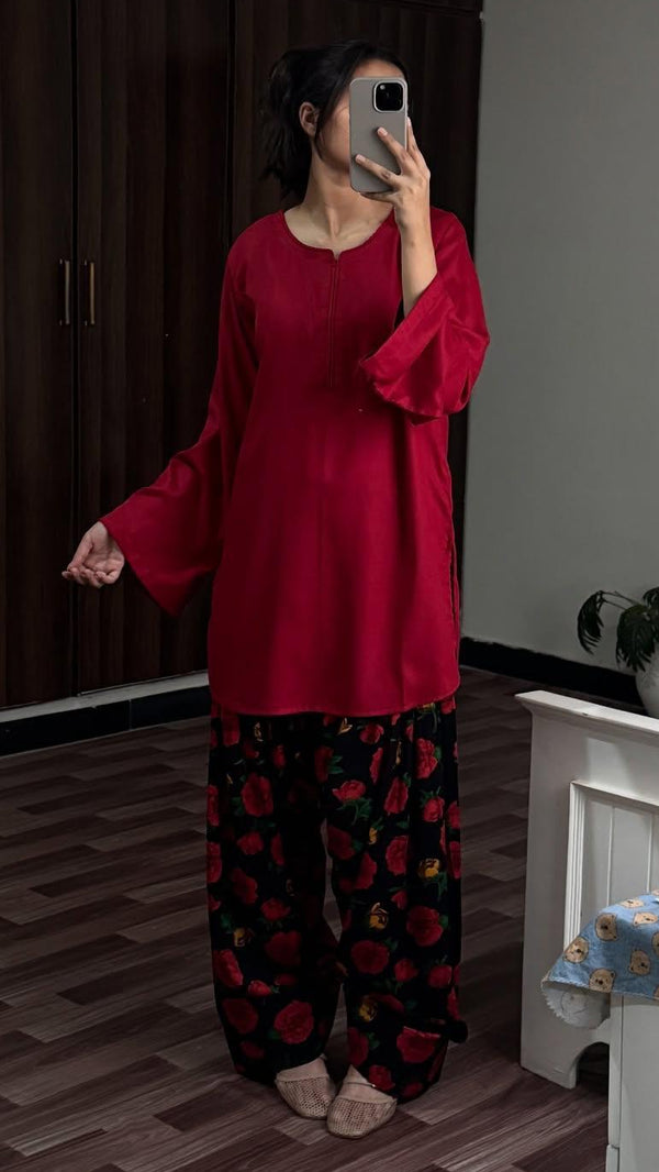 Zareen Digital Farshi Shalwar Set