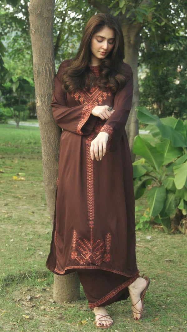 Dur-e-Fishan Embroidered Set