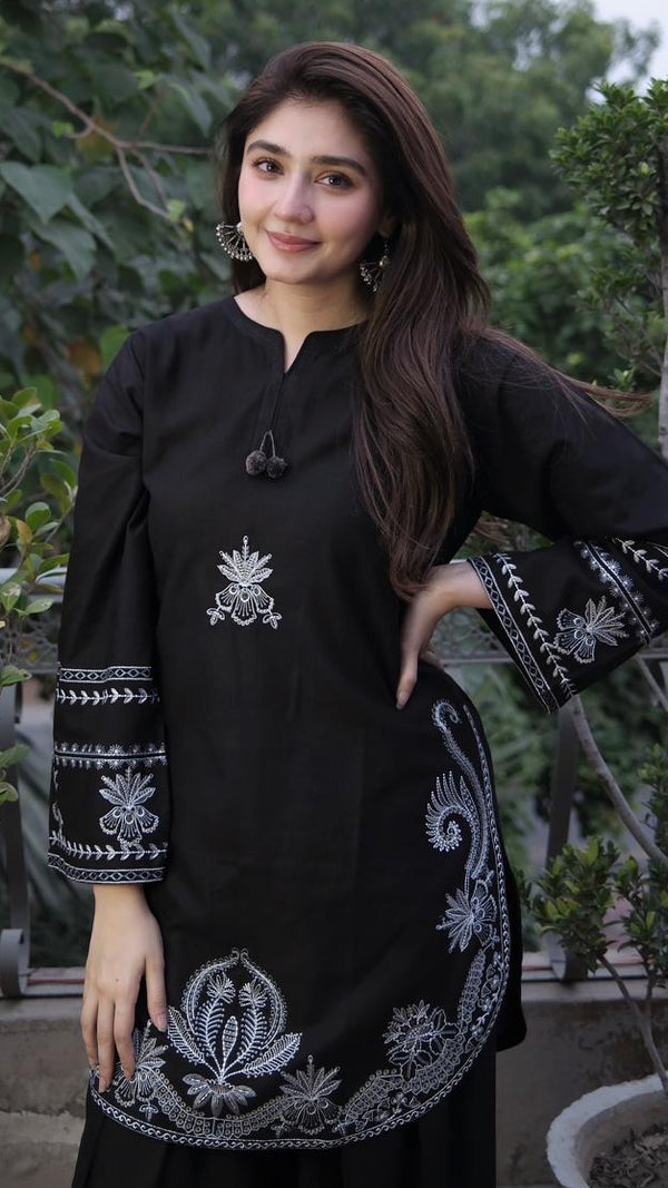 Malika Embroidered Set
