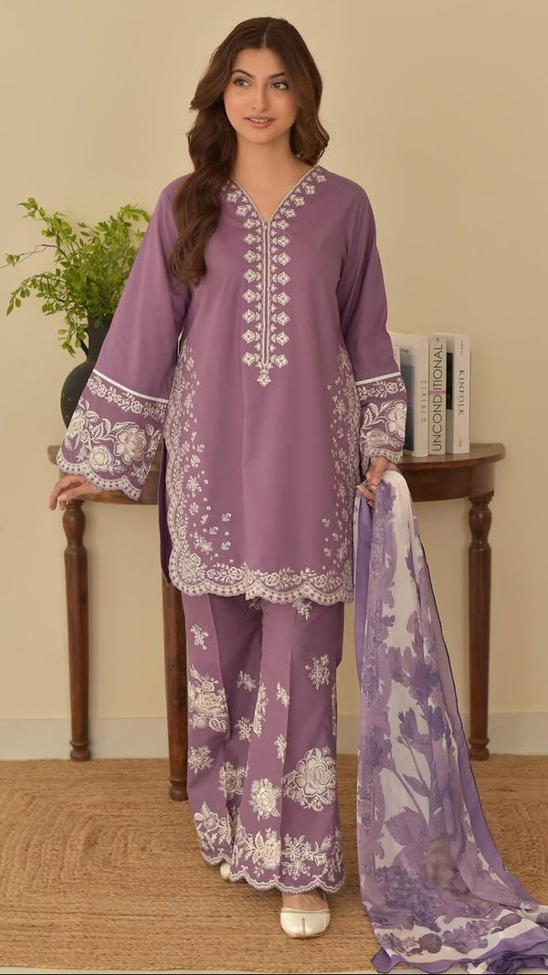 Shokh Embroidered 3pc