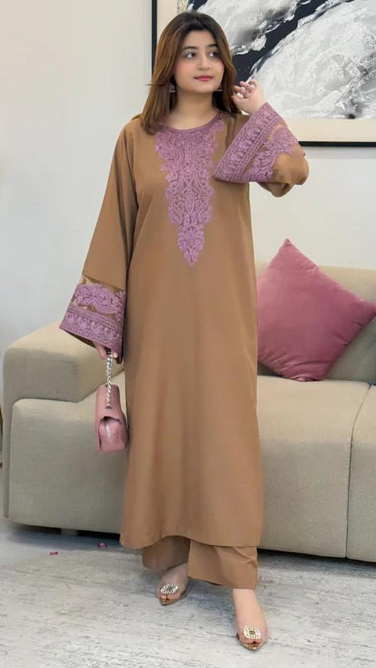 Sawera Embroidered Set