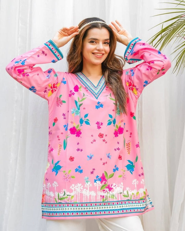Dananeer Digital Lawn Co-ord Set