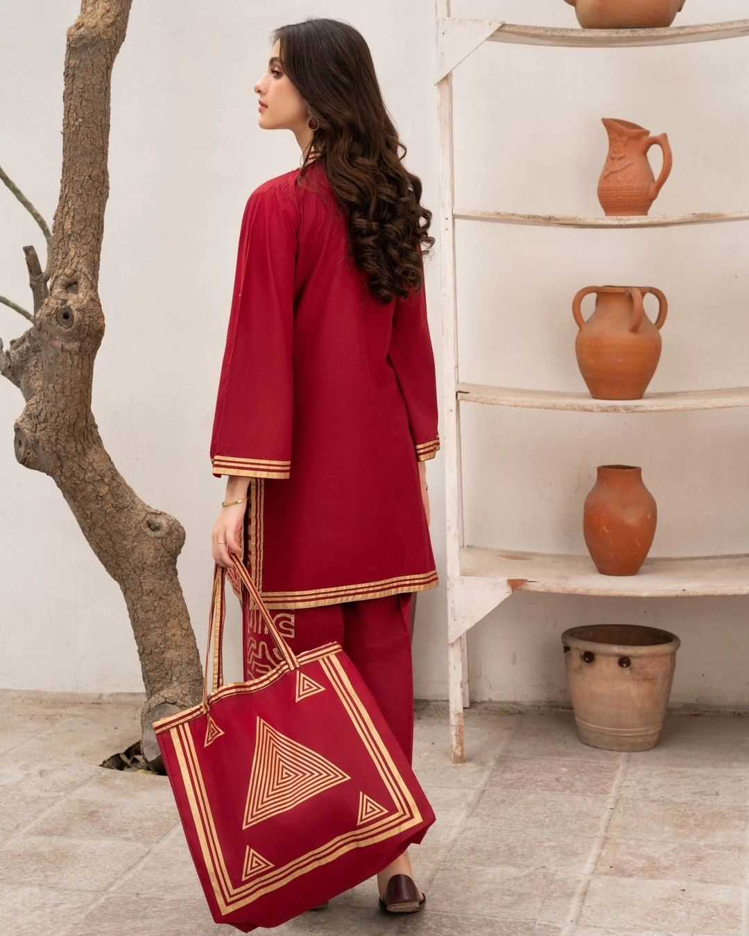 Pyramid Printed 2Piece + Bag Gift