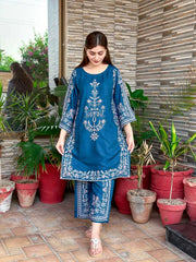 Full Work Embroidery 2Pc