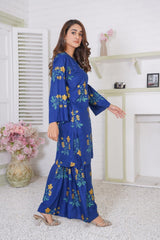 Printed Shirt With Sharara