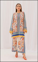 Noor Plazo Digital Printed