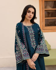 Adab Lawn Embroidery 3pc