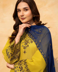 Saya Lawn Embroidery 3pc