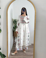 Violet Lawn Embroidery