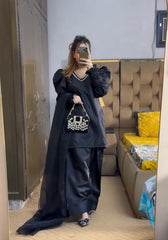 Silk Black Farshi Set 3Pc
