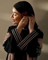 Zaib Lawn Embroidered Farshi Plazo