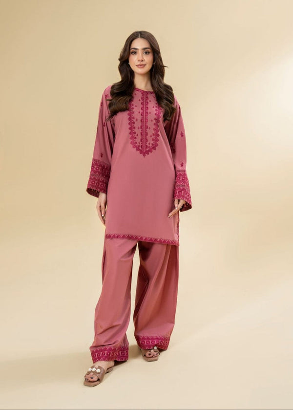 Ruby Pink Farshi Shalwar Set