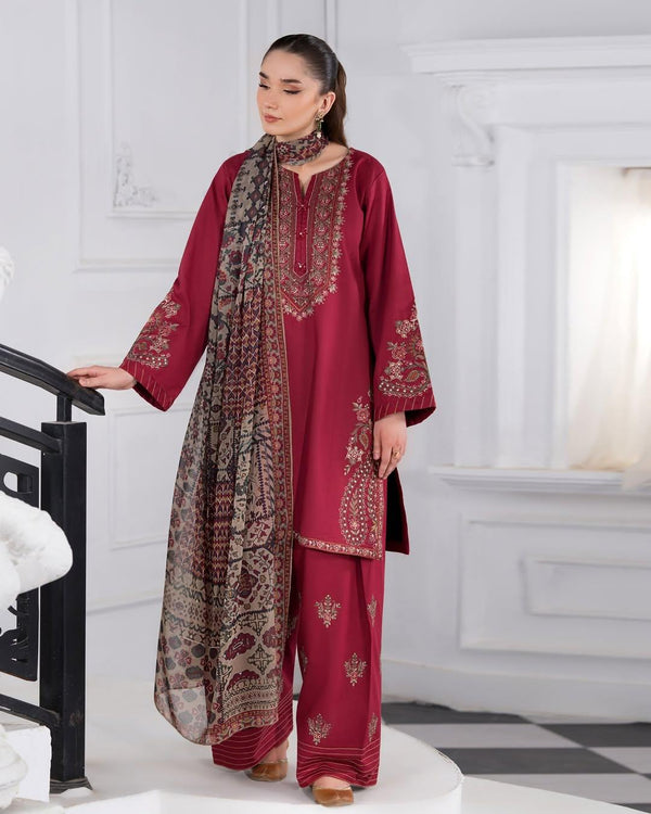 Abira Emb Farshi PLazo 3pc