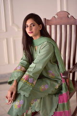 Blossom Lawn Emb 3pc